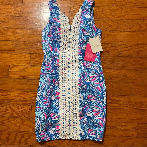 Lily Pulitzer x Target My Fans Shift Dress NWT - Picture 2 of 5